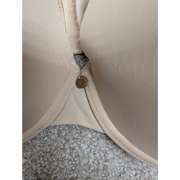 Natori 34DDD Padded Underwire Bra Beige Molded Cups Adjustable Straps - Picture 3 of 9